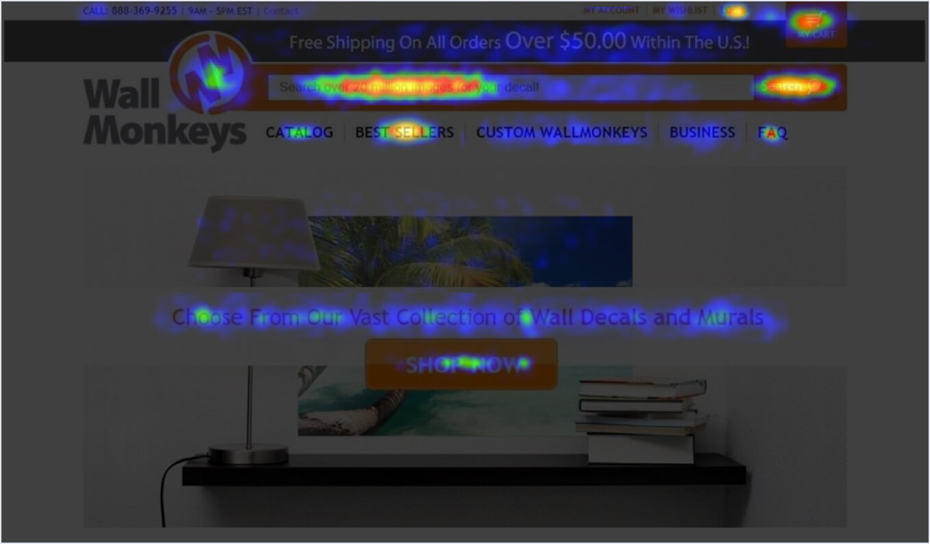 Wall Monkeys Heatmap