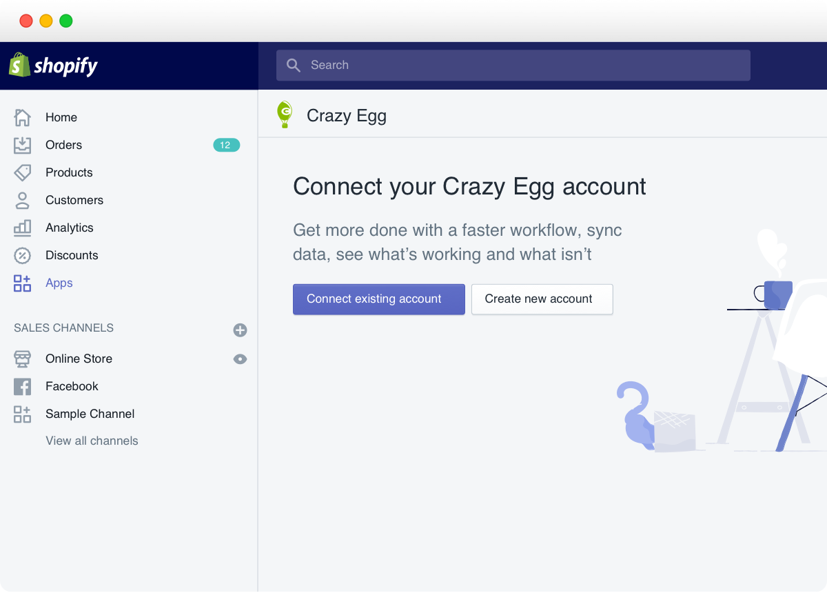 Crazy Egg with Shopify