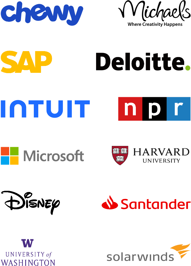 Featured companies and marketers that trust Crazy Egg